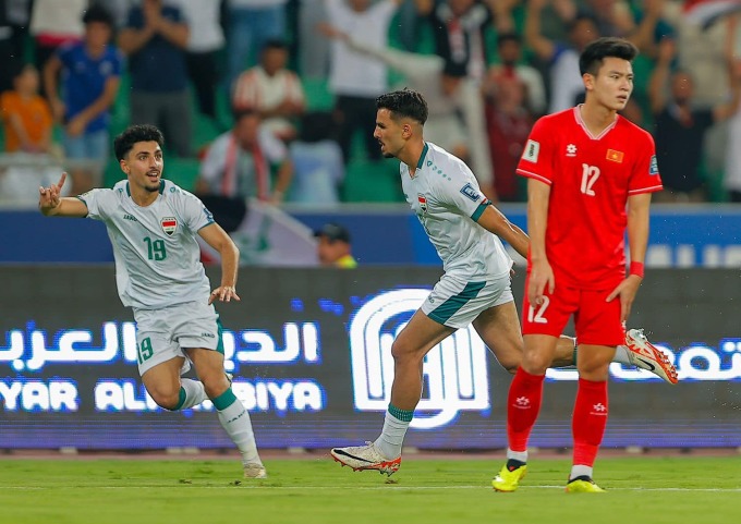 Việt Nam thua Iraq ở trận cuối vòng loại World Cup 2026-1